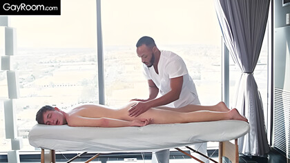 Black Massagist Fumbles Twunks Spread Pink Pucker