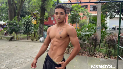 Sexy Teen 18+ Latino Hunk Oil Worship