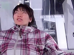 Japanese Boy Cums Twice On Gondola Lift