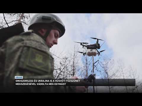 Oroszország és Ukrajna is a fegyvernyugvás megszegésével vádolta meg egymást サムネイル