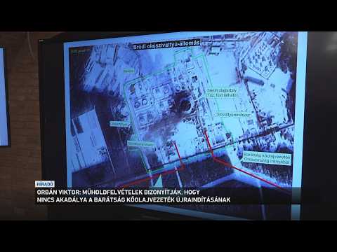 Műholdfelvételek bizonyítják, hogy a Barátság kőolajvezeték újraindításának nincs technikai akadálya サムネイル