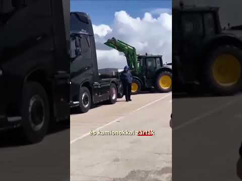 Fegyveres erők bevetésével próbálja megtörni az ír kormány a gazda- és fuvarozói blokádot サムネイル