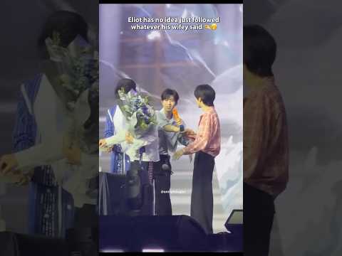 When the couple are each other biggest fan 💙🧡💜 サムネイル