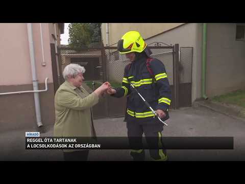 Reggel óta tartanak a locsolkodások az országban サムネイル