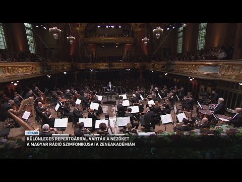 Különleges repertoárral várta a nézőket a Magyar Rádió Szimfonikus Zenekara サムネイル