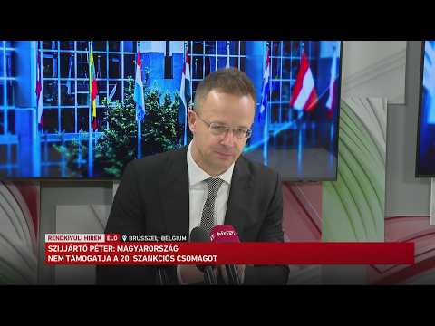 Szijjártó Péter tájékoztatója a Külügyek Tanácsa üléséről サムネイル