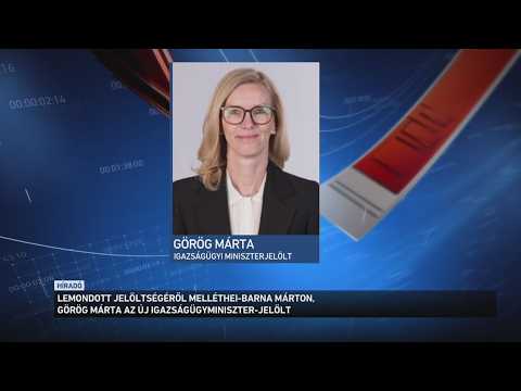 Lemondott igazságügyi miniszteri jelöltségéről Melléthei Barna Márton サムネイル