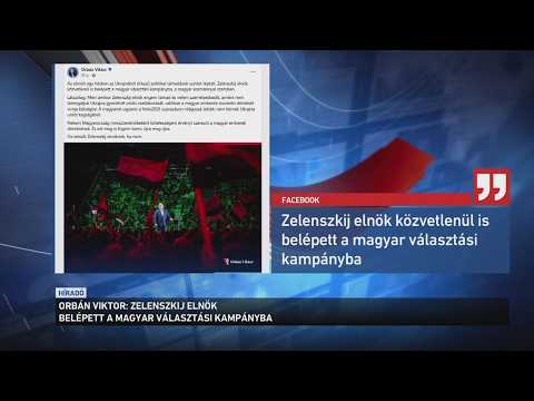 Az ukránok és az elnökük nyilvánvalóan beszálltak a magyar választási kampányba サムネイル