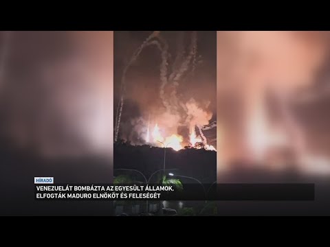 Venezuelát bombázta az Egyesült Államok hadserege サムネイル