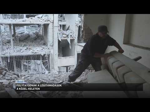 Újabb légitámadások a Közel-Keleten サムネイル