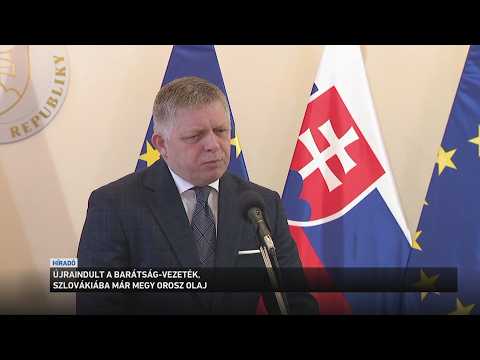 Szlovákiába megérkezett az első kőolajszállítmány, az újranyitott Barátság kőolajvezetéken サムネイル