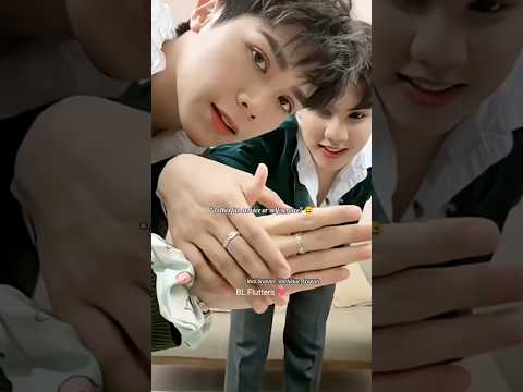 Couple ring 💍 👀#fortpeat #thaibl #bl #bldrama #blshorts #blseries #thaidrama #bledit #blactor サムネイル