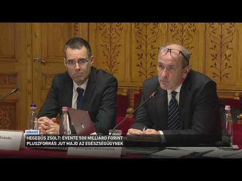 Évente 500 milliárd forint pluszforrást ígért az egészségügyben az új egészségügyi miniszter サムネイル