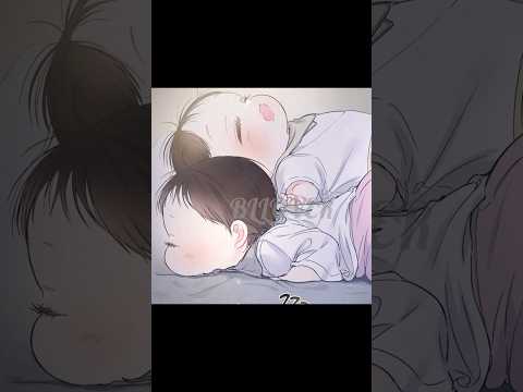 cute sleepy babies🥰😘🍼#bl #blmanhwa #blmanhwarecommendation #manhwa #shors サムネイル