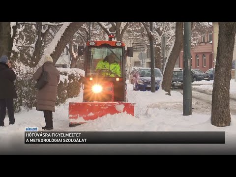 Hófúvásra figyelmeztet a Meteorológiai Szolgálat サムネイル