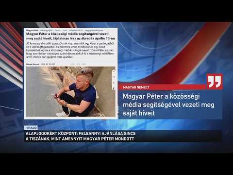 Fele annyi ajánlása sincs a Tiszának, mint amennyit Magyar Péter mondott サムネイル