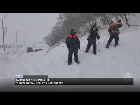 Kamcsatkát ellepte a hó サムネイル