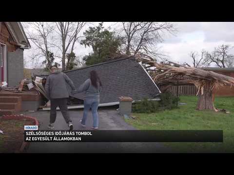 Szélsőséges időjárás tombol az Egyesült Államokban サムネイル
