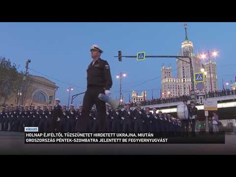 Holnap éjféltől tűzszünetet hirdetett Volodimir Zelenszkij ukrán elnök サムネイル