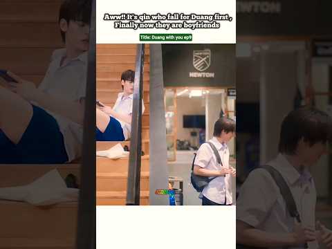 (ep9)Secret out ,Not DUANG 🥹 It's Qin Who Fall 1st💓🤧#bl#blseries#shorts#duangwithyou #teeteepor サムネイル