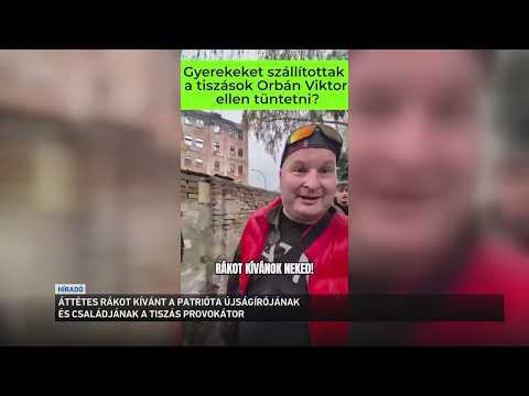 Áttétes rákot kívánt a Patrióta újságírójának és az egész családjának egy tiszás provokátor サムネイル