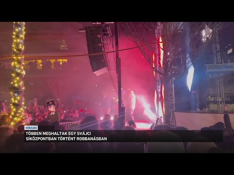Többen meghaltak egy svájci síközpontban történt robbanásban サムネイル