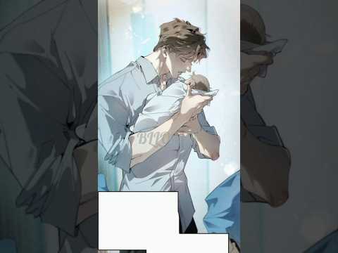 he gave birth to a cute baby🍼🥰#bl #manhwa #editfavmanhwa #shorts #manhwareccomendation #manhwaedit サムネイル