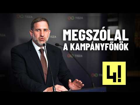 Tisza kampányfőnök: Sokan vitatták, hogy választáson le lehet győzni ezt a rendszert サムネイル