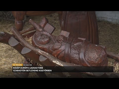 Kisgyőrben található Közép-Európa legnagyobb szabadtéri Betleheme サムネイル