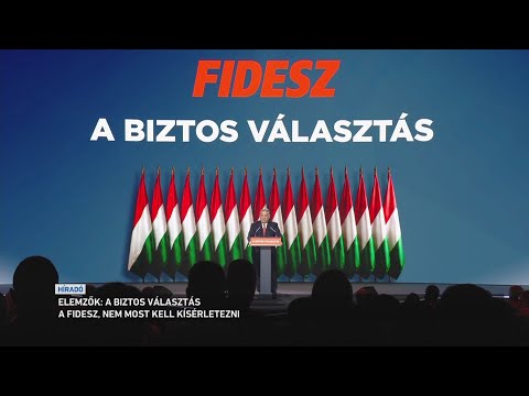 A biztos választás a Fidesz, nem most kell kísérletezni サムネイル