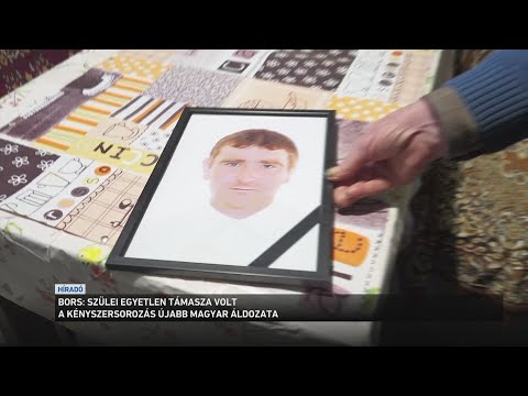 Szülei egyetlen támasza volt a kényszersorozása után elhunyt kárpátaljai Rebán Zsolt サムネイル