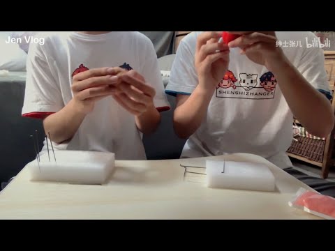 [Engsub/BL] Experience of needle felting - Date Vlog | Zhang Zhang & Mr.Luo サムネイル