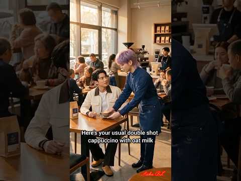 My Quiet Café Customer Was Actually a Billionaire CEO #bl #shortfilm #blshorts サムネイル