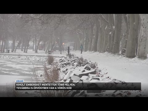 Kihűlt embereket mentettek több helyen サムネイル