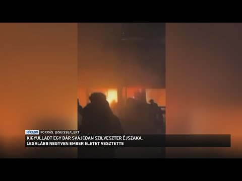 Tragédiával kezdődött az újév Svájcban サムネイル