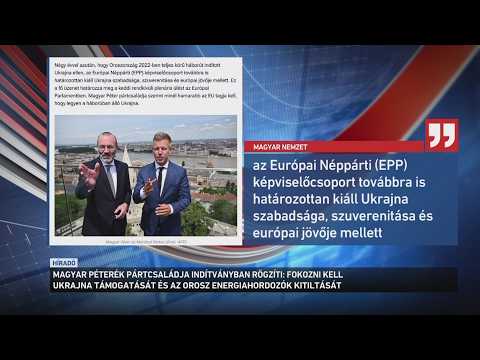 Magyar Péter pártcsaládja az Ukrajnának szánt 90 milliárd eurós hitel mielőbbi kifizetését sürgeti サムネイル