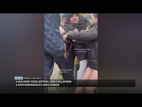 Karácsony közeledtével sem csillapodik a kényszersorozás Ukrajnában サムネイル