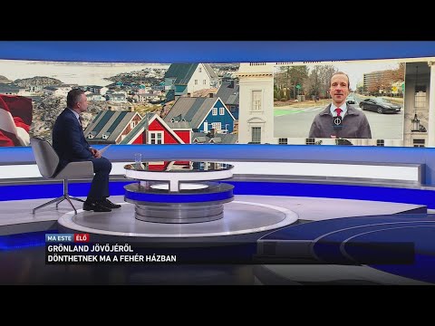 Grönland jövőjéről dönthetnek ma a Fehér Házban サムネイル