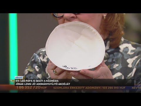 XIV. Leó pápa is segíti a közmédia Jónak lenni jó! akcióját サムネイル