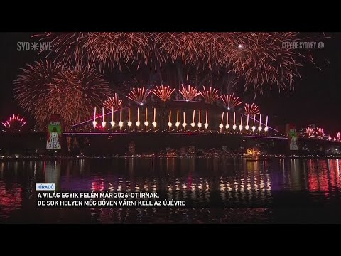 A világ egyik felén már beköszöntött az újév サムネイル