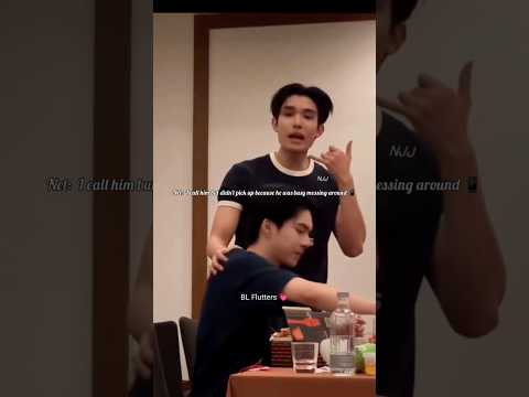 Net sad JJ didn’t pick up his call 📞 😭#netjj #bldrama #bl #thaibl #blseries #thaidrama #blshorts サムネイル