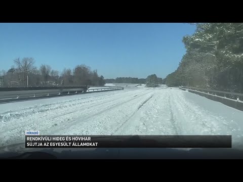 Évek óta nem látott hóvihar söpört végig az Egyesült Államok keleti partvidékén サムネイル