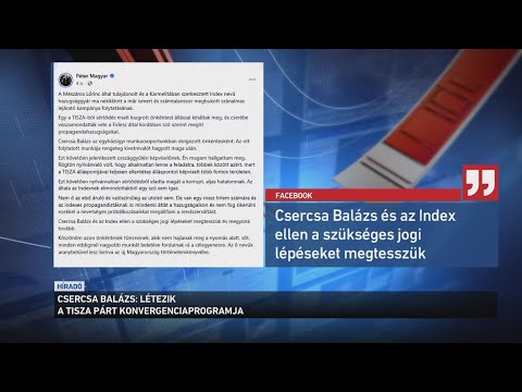 A Tisza Pártnak van konvergenciaprogramja サムネイル