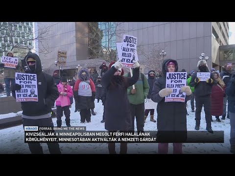 Kivizsgálják a Minneapolisban lelőtt tüntető halálának körülményeit サムネイル