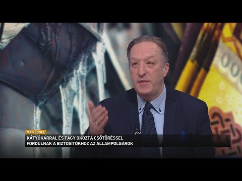 Kátyúkárok és fagy okozta csőtöréssel fordulnak a biztosítókhoz az állampolgárok サムネイル