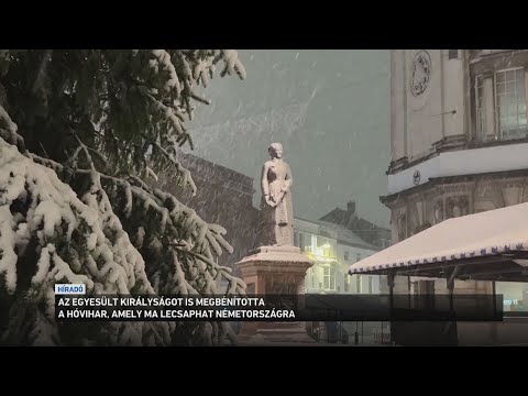 Az Egyesült Királyságot is megbénította a hóvihar サムネイル