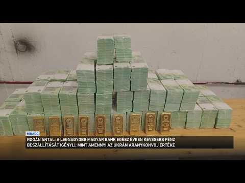 A legnagyobb magyar bank egész évben kevesebb euró és dollár beszállítását igényli サムネイル