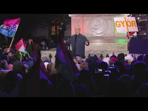 Orbán Viktor beszéde Győrben サムネイル