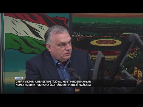 A nemzeti petícióval most minden magyar nemet mondhat Ukrajna és a háború finanszírozására サムネイル