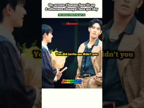 In Series chusan happy🥹 Offscreen Xixi shy too😘🦋#bl#blseries#shorts#sammyschildrenday #cbl サムネイル